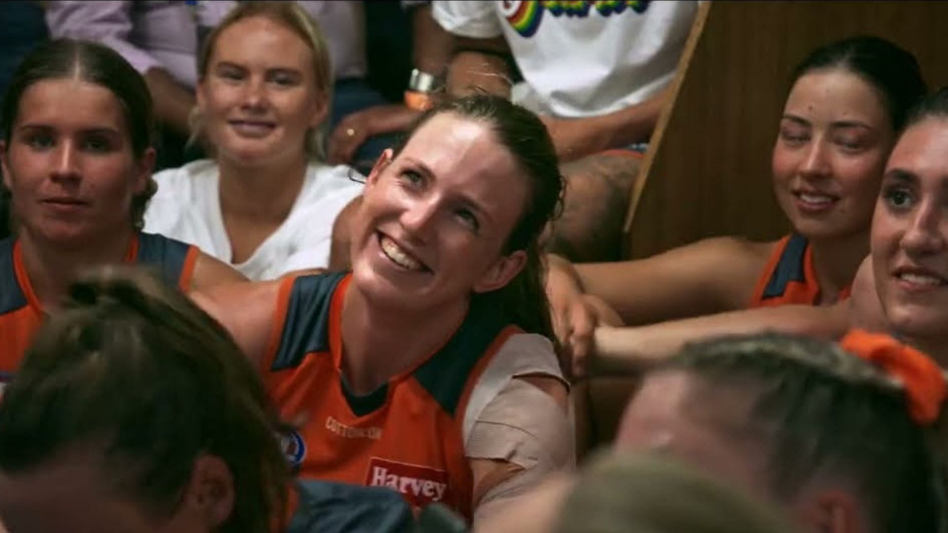 A still from the official trailer for Fearless: The Inside Story of The AFLW (Image Via YouTube)