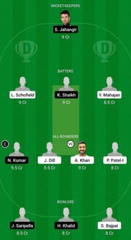 SLA vs LSA Fantasy Suggestion Team 1