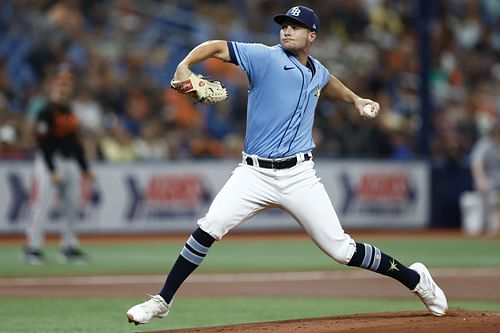 Rays starter Shane McClanahan has an ERA of 2.28.