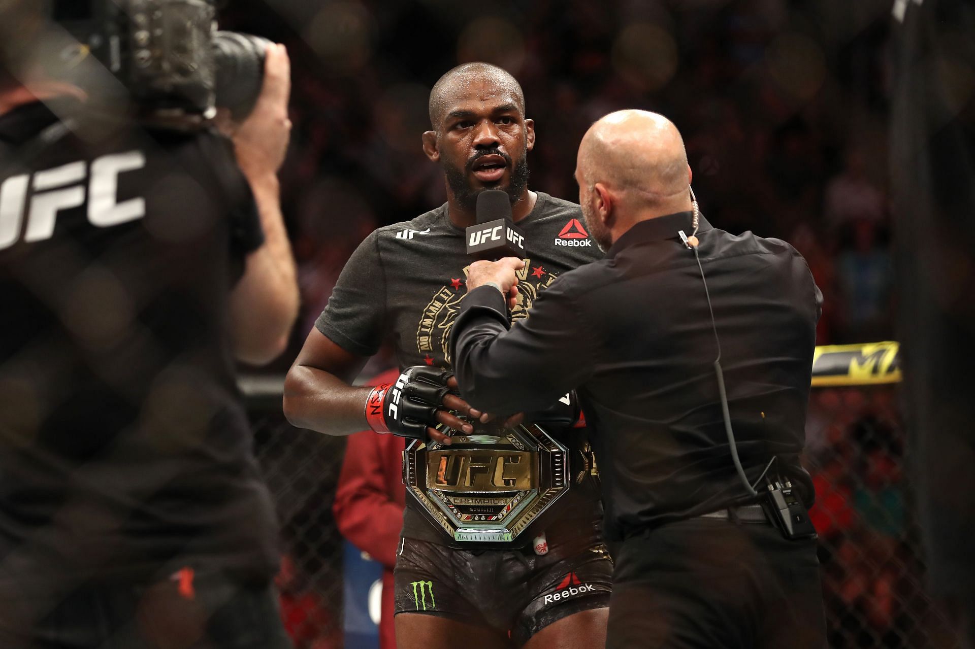 Jon Jones is 14-0 (1 NC) in UFC title fights