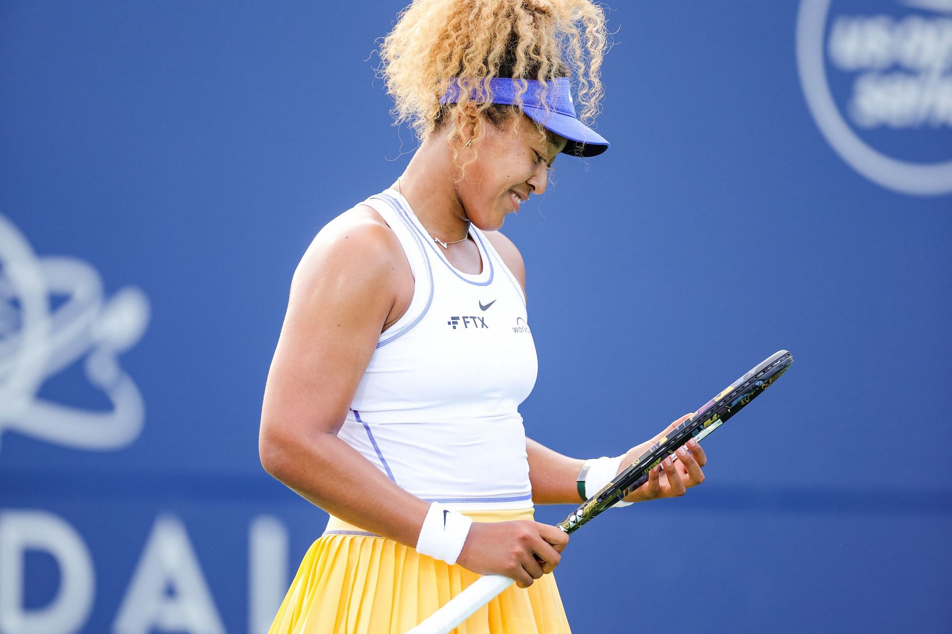 Naomi Osaka at the 2022 Silicon Valley Classic.