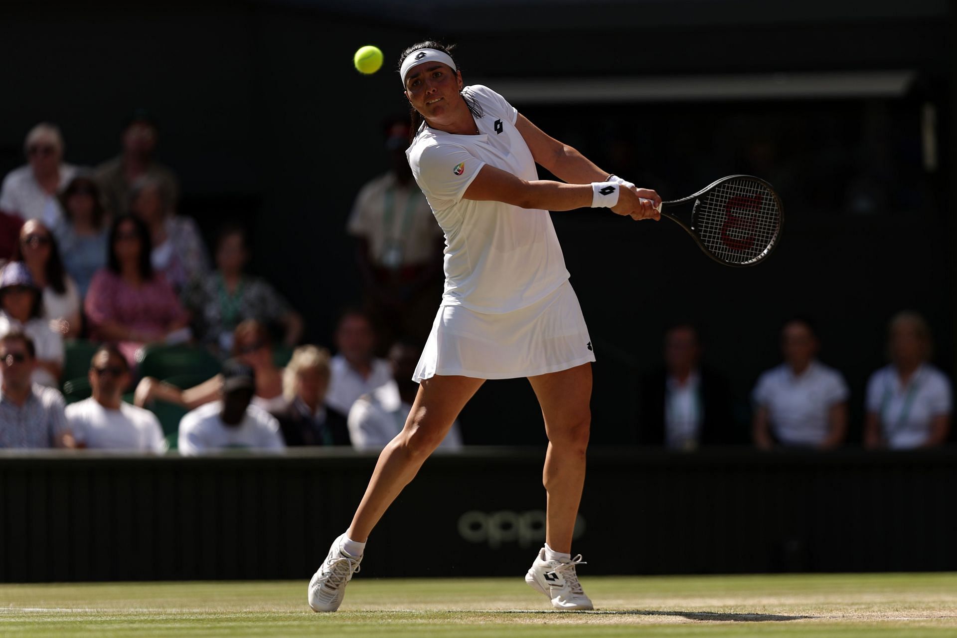 Jabeur is the first Arab and the first African woman to reach the Wimbledon finals