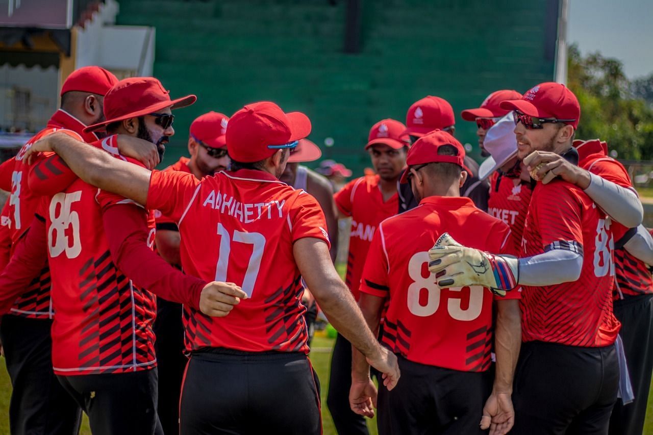 CAN vs QAT Dream11 ICC Men&#039;s CWC Challenge League A. (Image Courtesy: Cricket Canada)