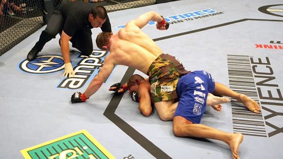 The legendary Royce Gracie was dispatched in violent fashion by Matt Hughes in 2006