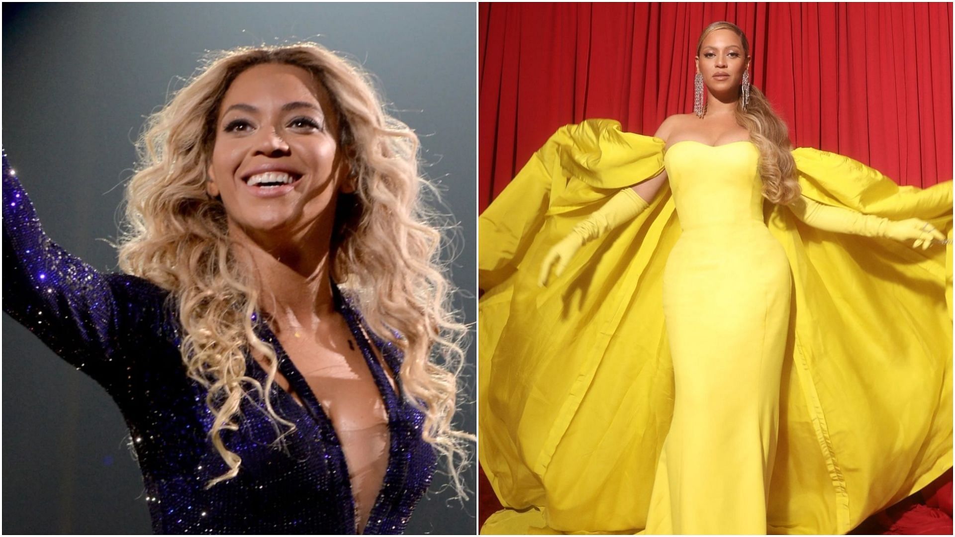 Beyonce&#039;s Alien Superstar has taken the internet by storm. (Images via Getty and Instagram)
