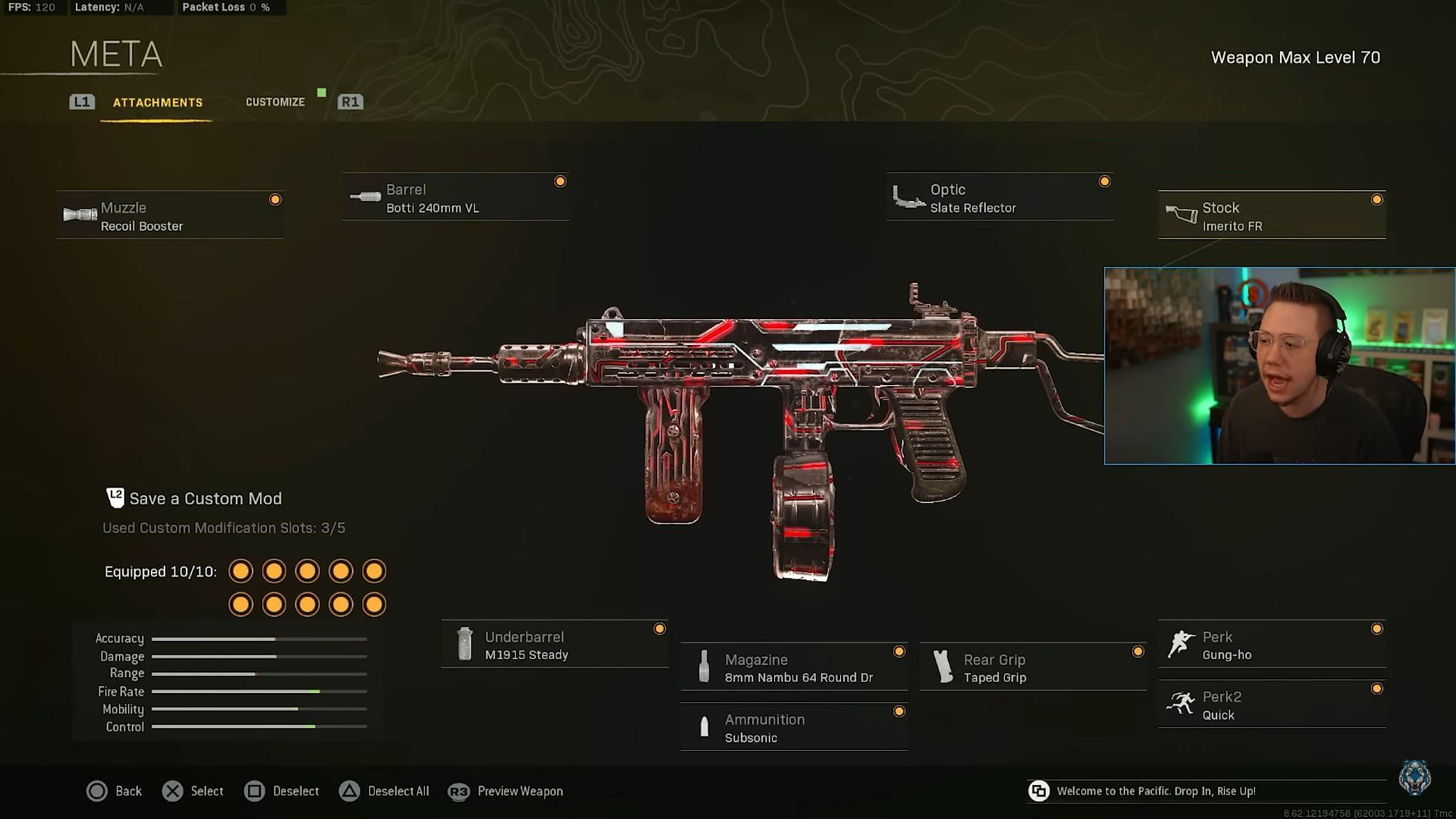 Call of Duty Warzone Marco 5 loadout (Image Via YouTube/WhosImmortal)