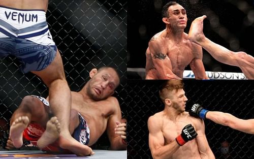 Dan Henderson, Tony Ferguson, and Dan Hooker