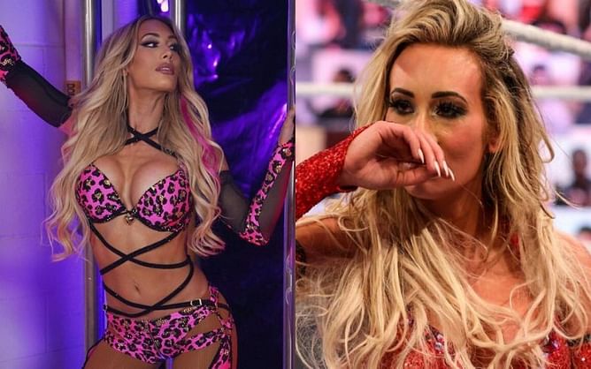 [VIDEO] Botched spot that led to Carmella's reported head injury at recent WWE Live event