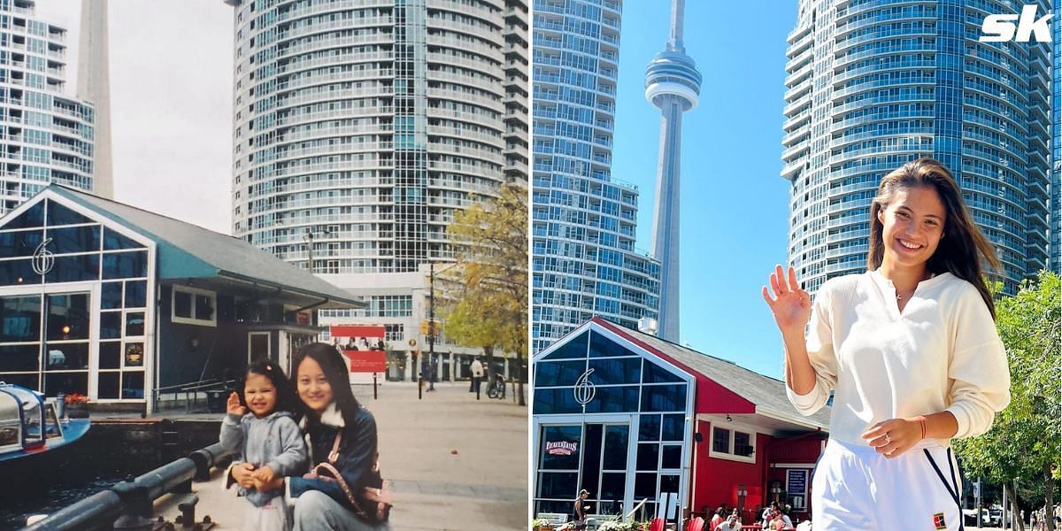 Emma Raducanu shares a throwback moment on Instagram in her birthplace Toronto