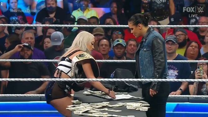 Suspended WWE Superstar interrupts contract signing between Liv Morgan & Shayna Baszler on SmackDown