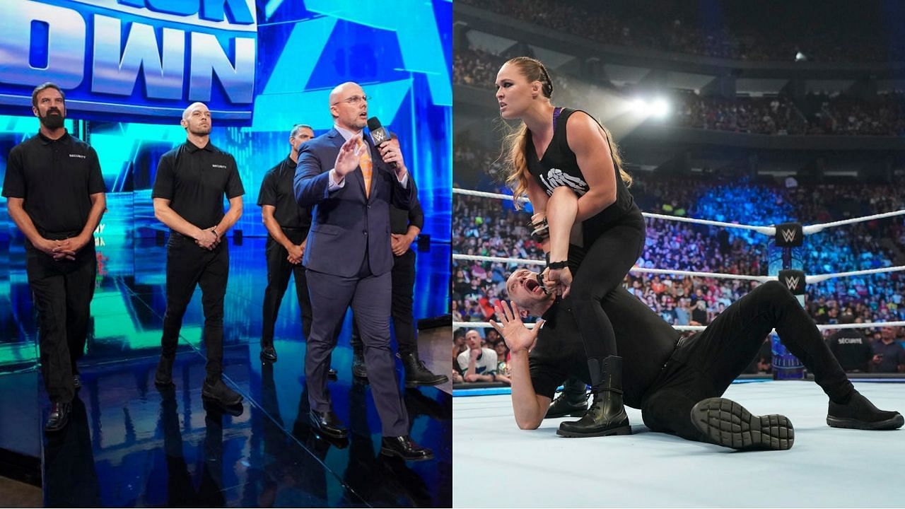 WWE ऑफिशियल एडम पीयर्स और रोंडा राउजी