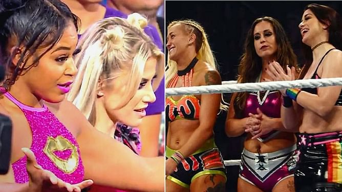 Identities of the three women who lost to Alexa Bliss, Asuka, and Bianca Belair on WWE RAW