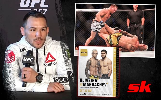"I truly believed that he was gonna quit" - Michael Chandler admits to being wrong about Charles Oliveira, breaks down Islam Makhachev fight