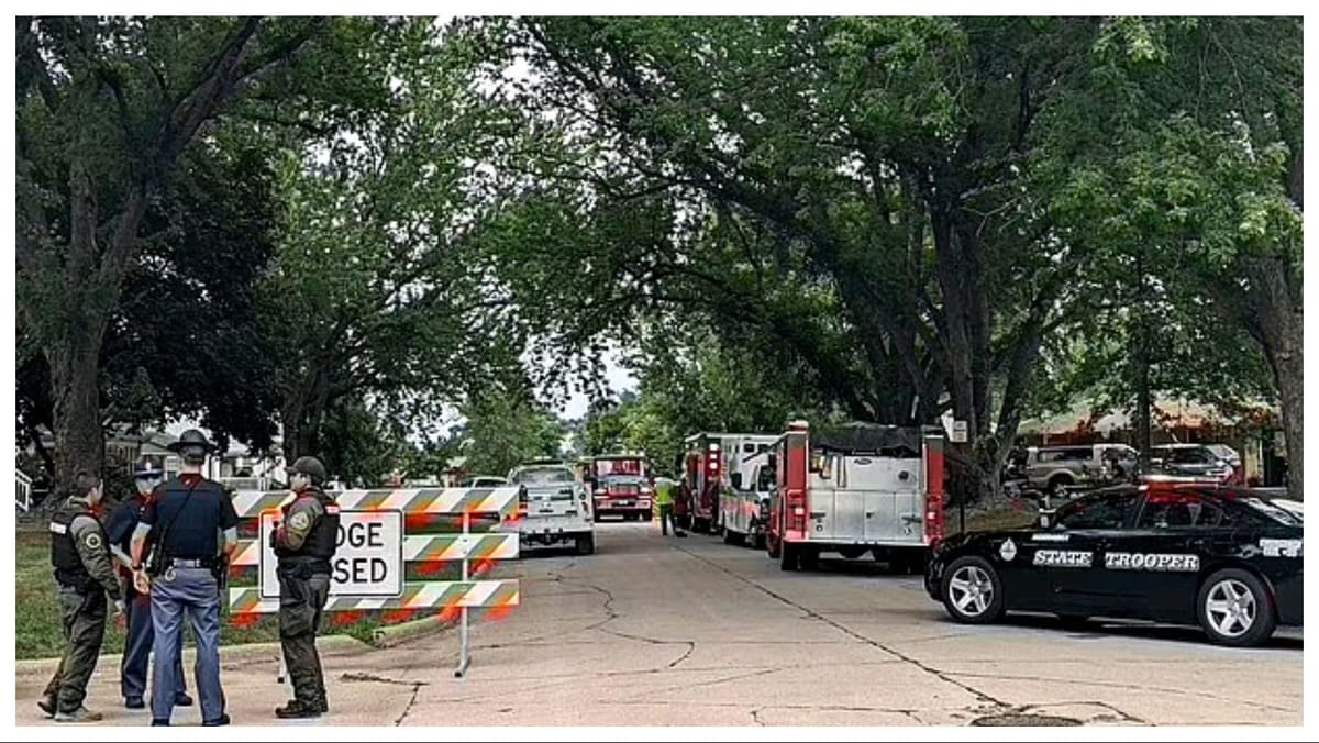 Nebraska house fire incident Police suspect foul play as midnight