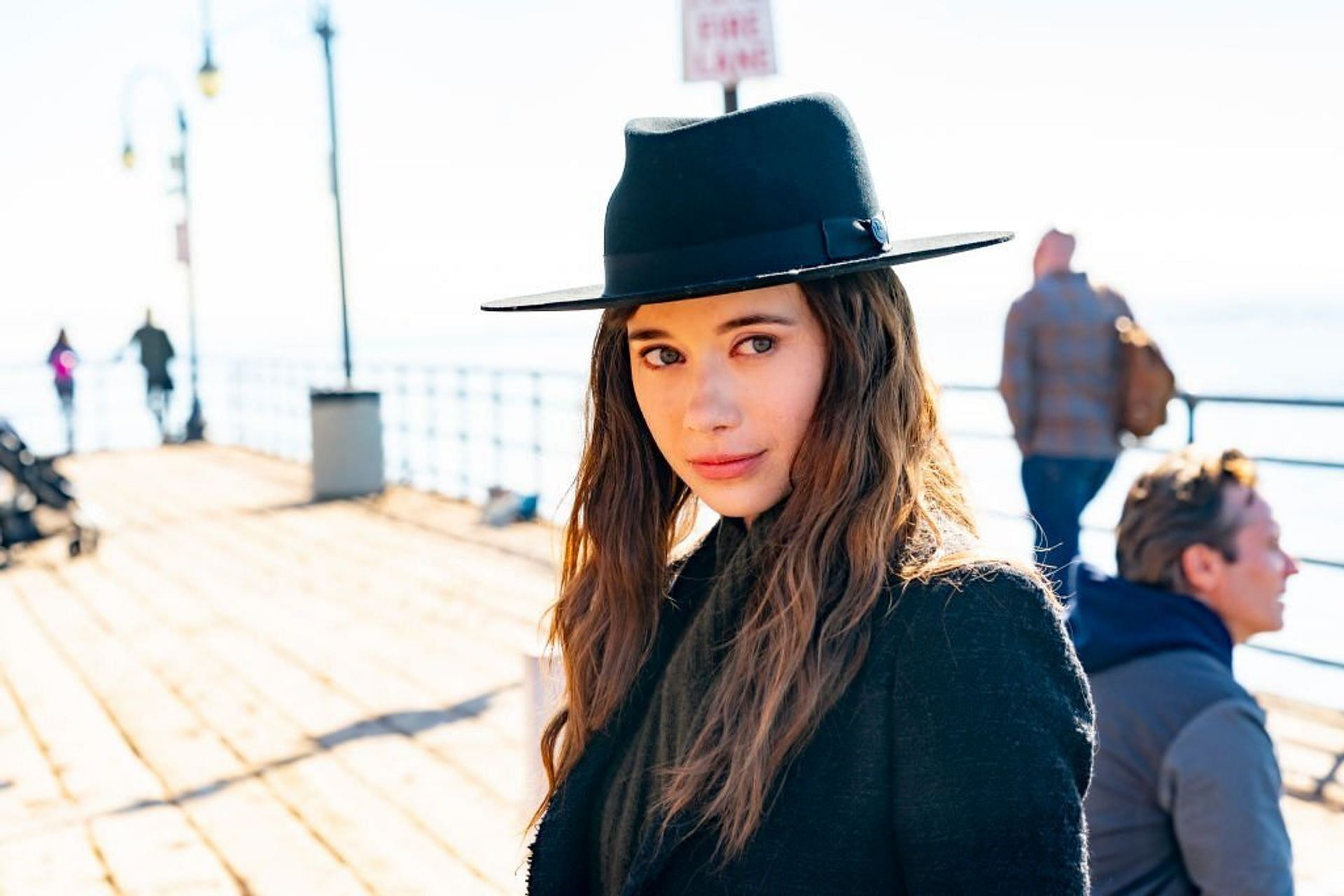 Olesya Rulin recently welcomed her first child with husband Joseph Naul Pauline (Image via Ron P. Jaffe/Getty Images)