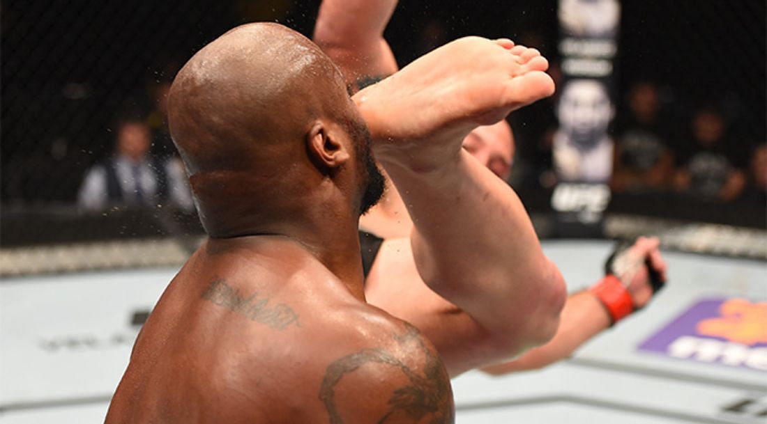 Shawn Jordan channelled Shawn Michaels and used Sweet Chin Music to take out Derrick Lewis