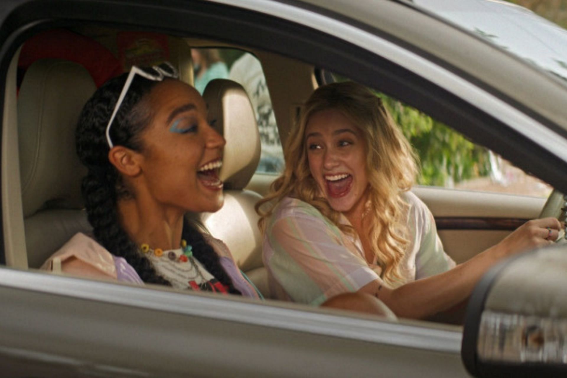 Lili Reinhart and Aisha Dee in &#039;Look Both Ways&#039; (Image via Twitter - @netflix)