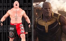 Former WWE Superstar names Brock Lesnar as 'Thanos' of professional wrestling