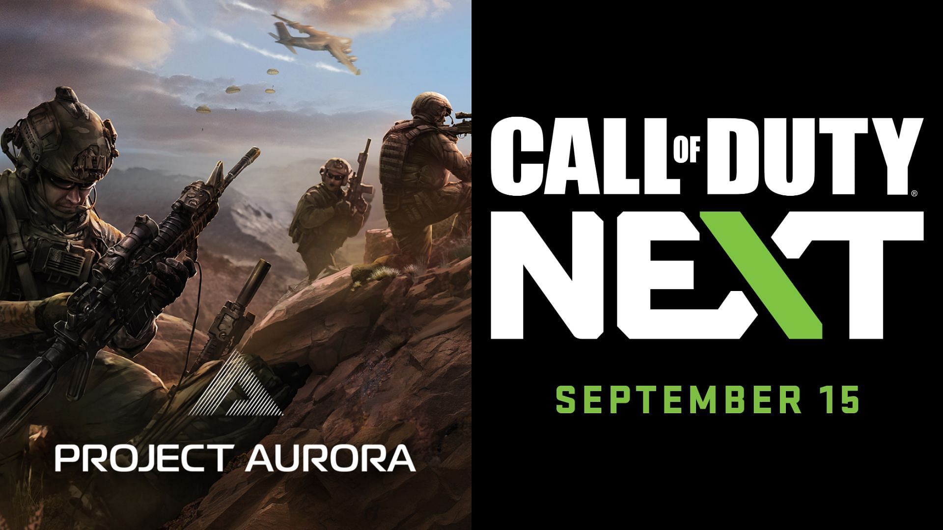 Evento de exhibición de Call of Duty Next fecha de inicio, todas las