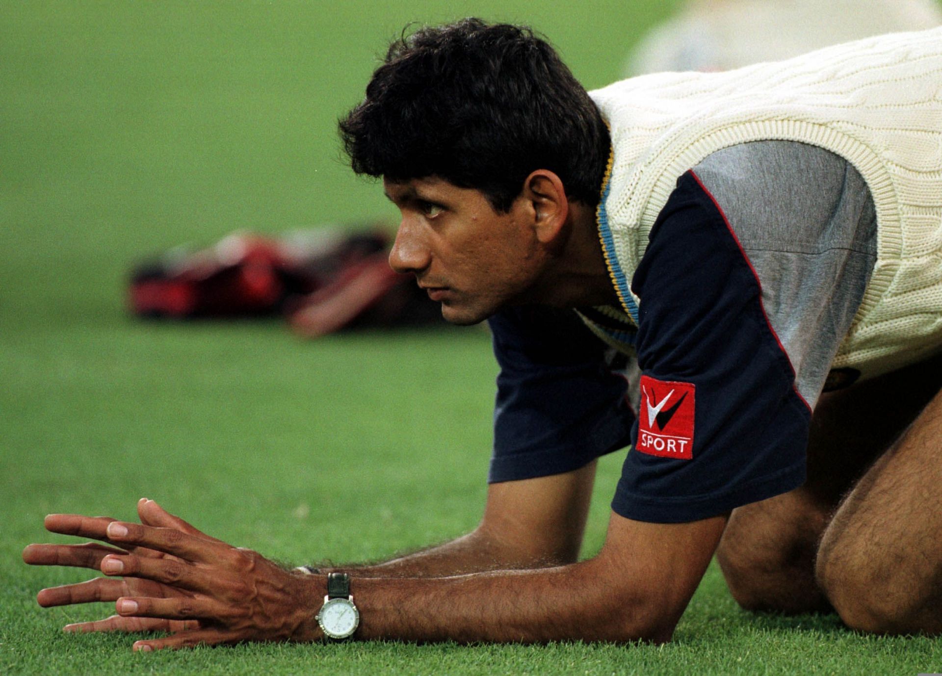 Venkatesh Prasad picked up four wickets but the Asia Cup match was washed out