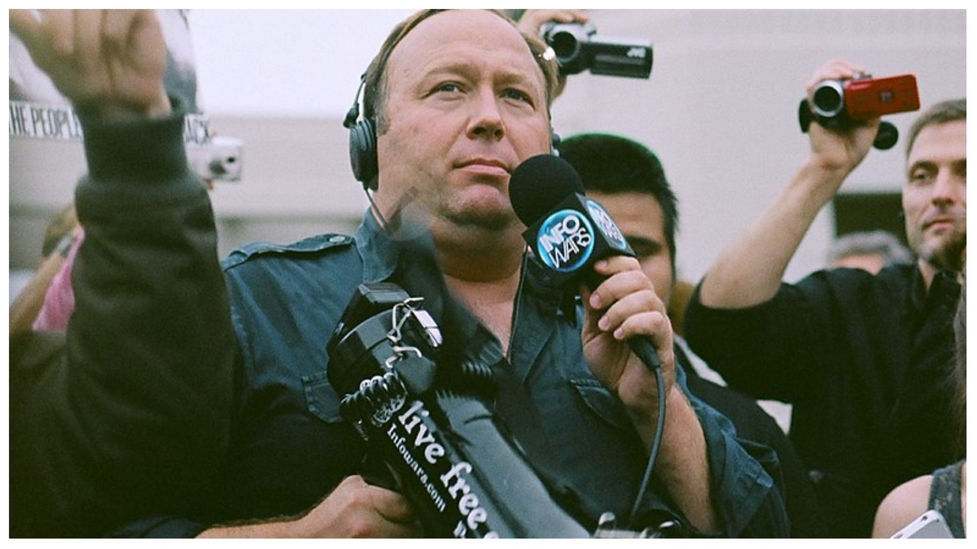 Alex Jones has been forced to pay $45 million in punitive damages (image via Sean P Anderson)