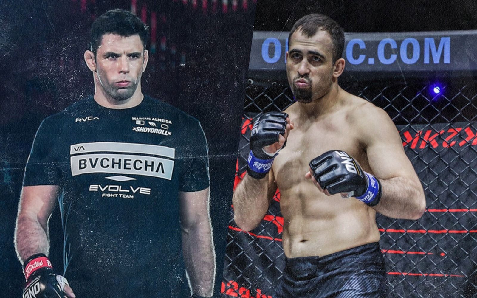 Marcus &#039;Buchecha&#039; Almeida (L) and Kirill Grishenko (R) [ Photo Credit: ONE Championship ]