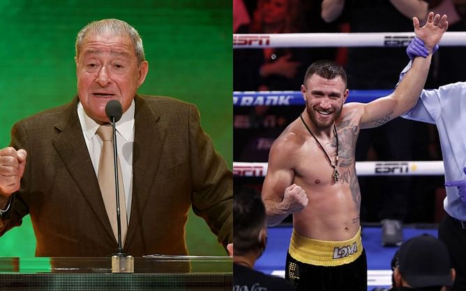 "All fans eagerly await his first fight back" - Bob Arum is excited to see Vasyl Lomachenko back in action