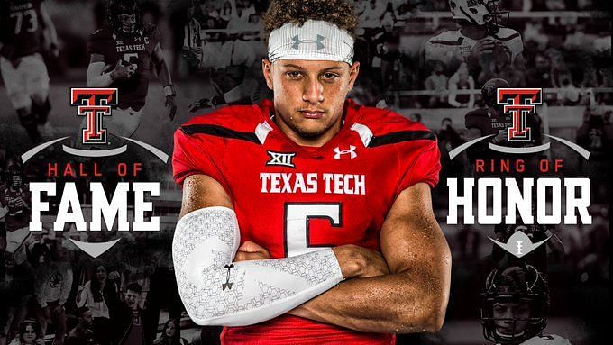 Patrick Mahomes' Wife Brittany Matthews Pops for Texas Tech HOF