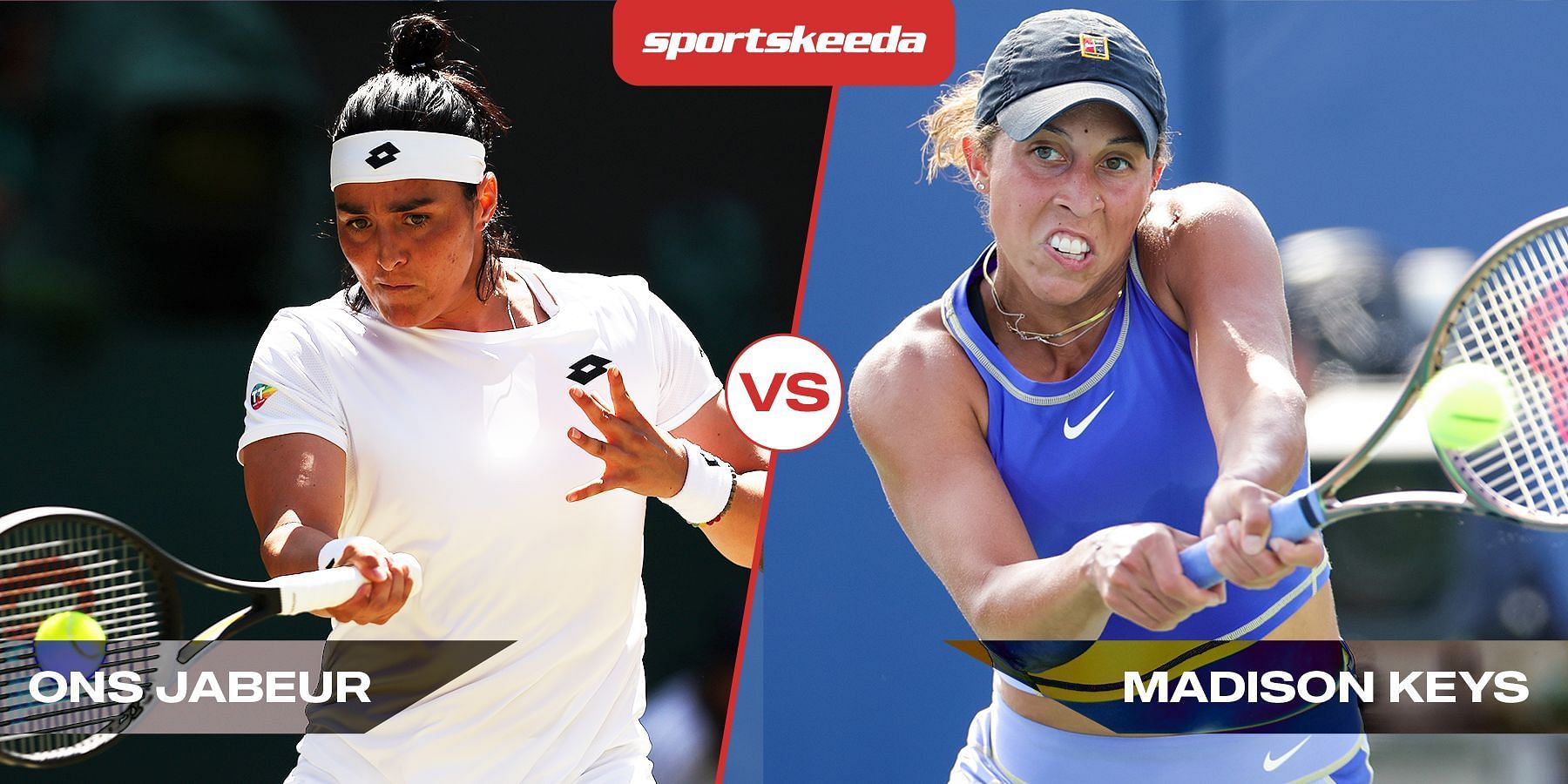 Ons Jabeur will face Madison Keys in the first round of the Silicon Valley Classic