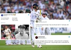 "Serial slip catch giver surfaces again" - Twitter roasts Zak Crawley after another failure in Lord's Test against South Africa