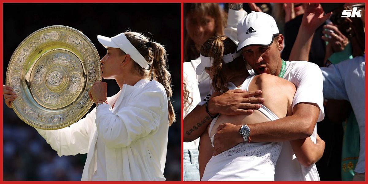 Elena Rybakina lifted her maiden Grand Slam trophy at the Wimbledon Championships.