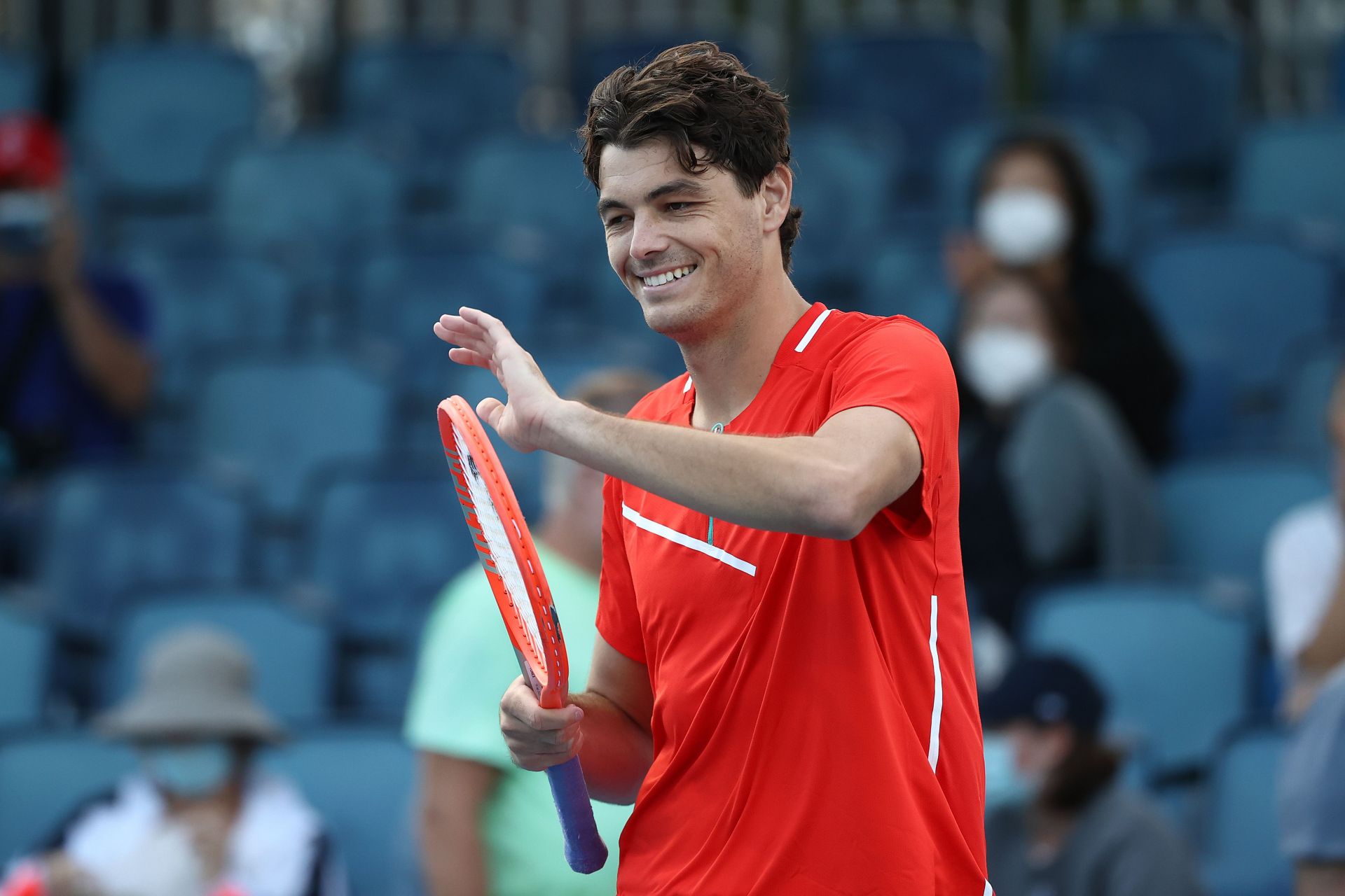 Taylor Fritz at the 2022 Australian Open.