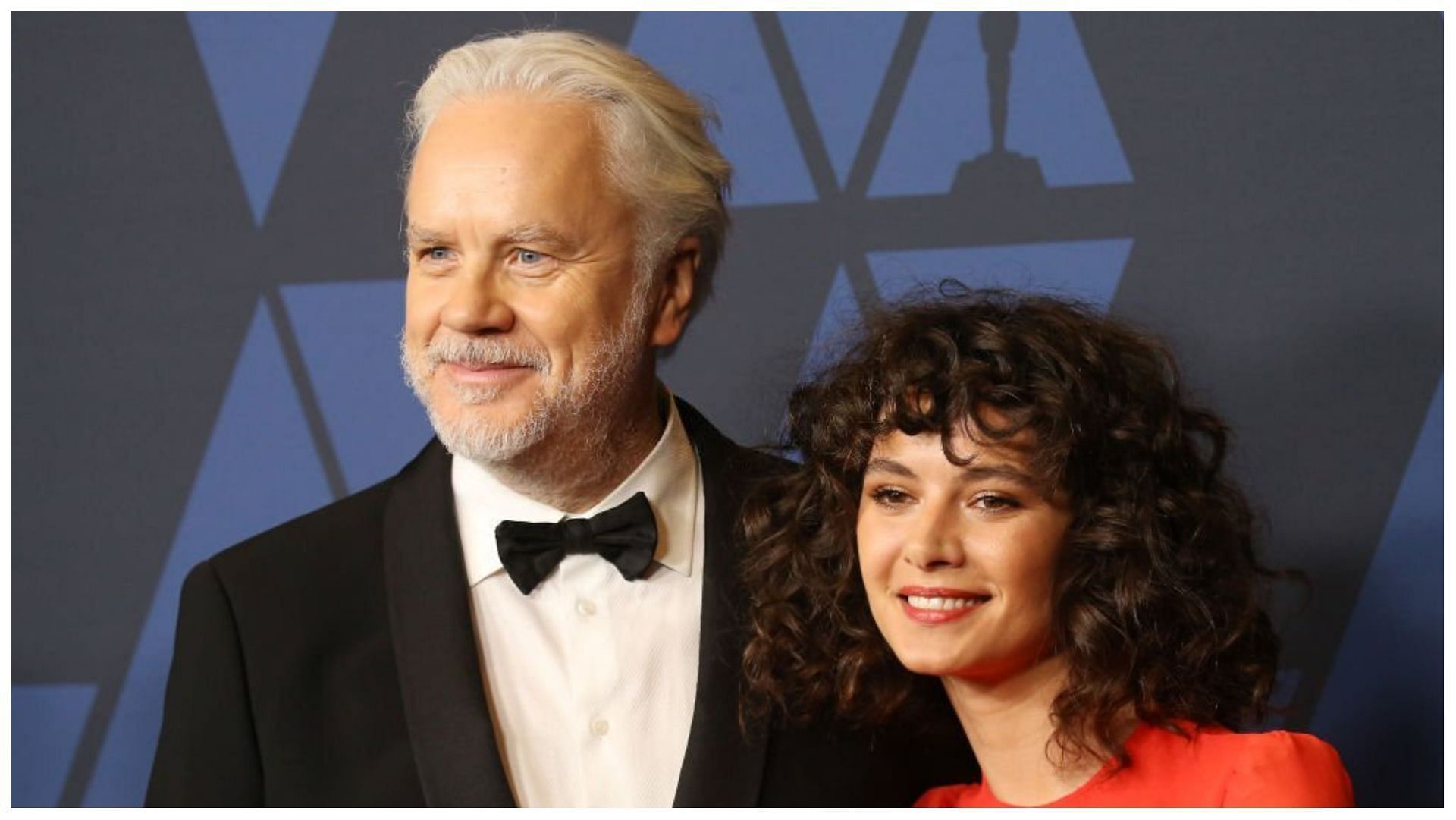 Tim Robbins and Gratiela Brancusi have been together since 2018 (Image via Michael Tran/Getty Images)