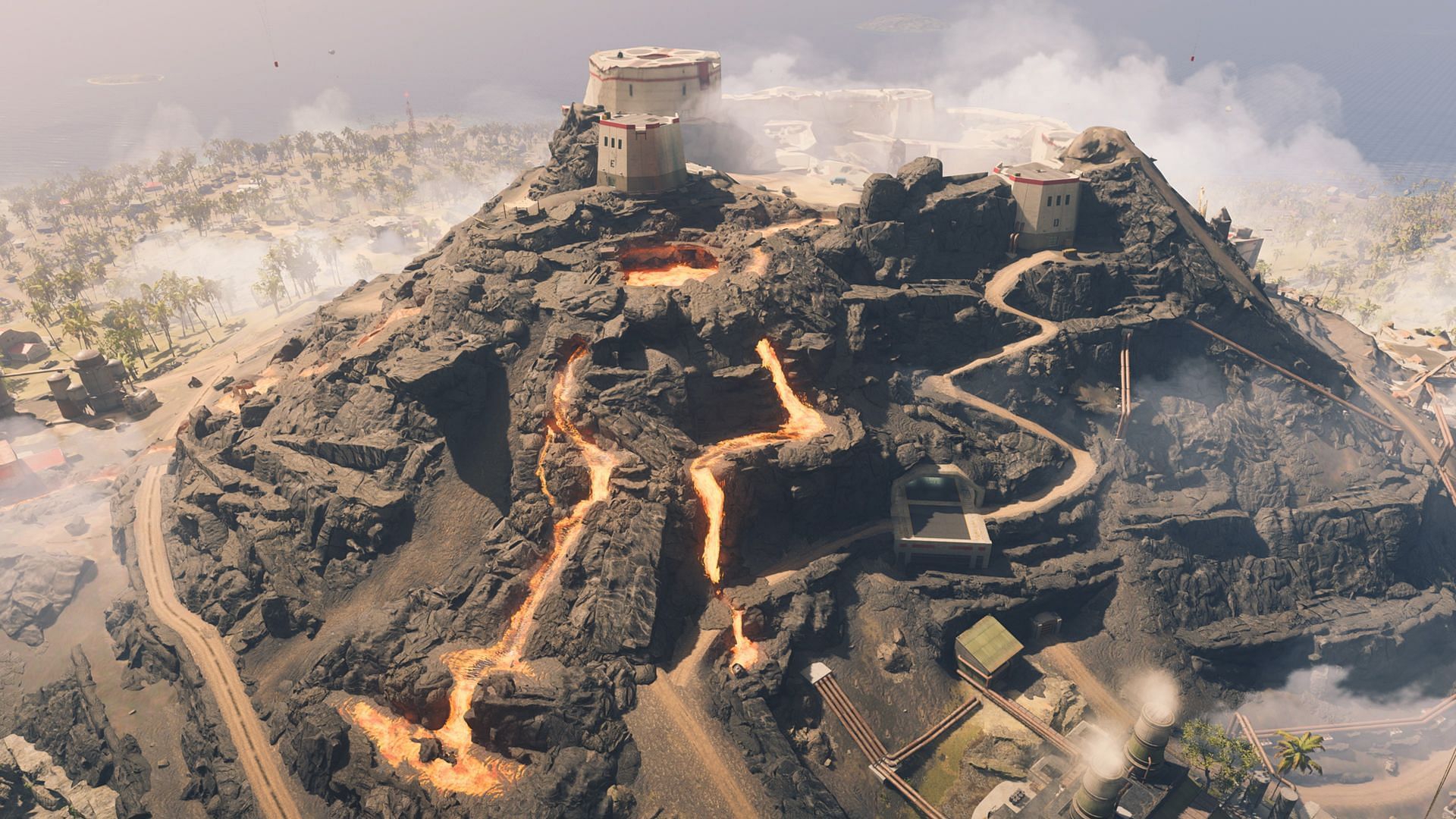 The newly update Caldera in Warzone Season 5 (Image via Activision)