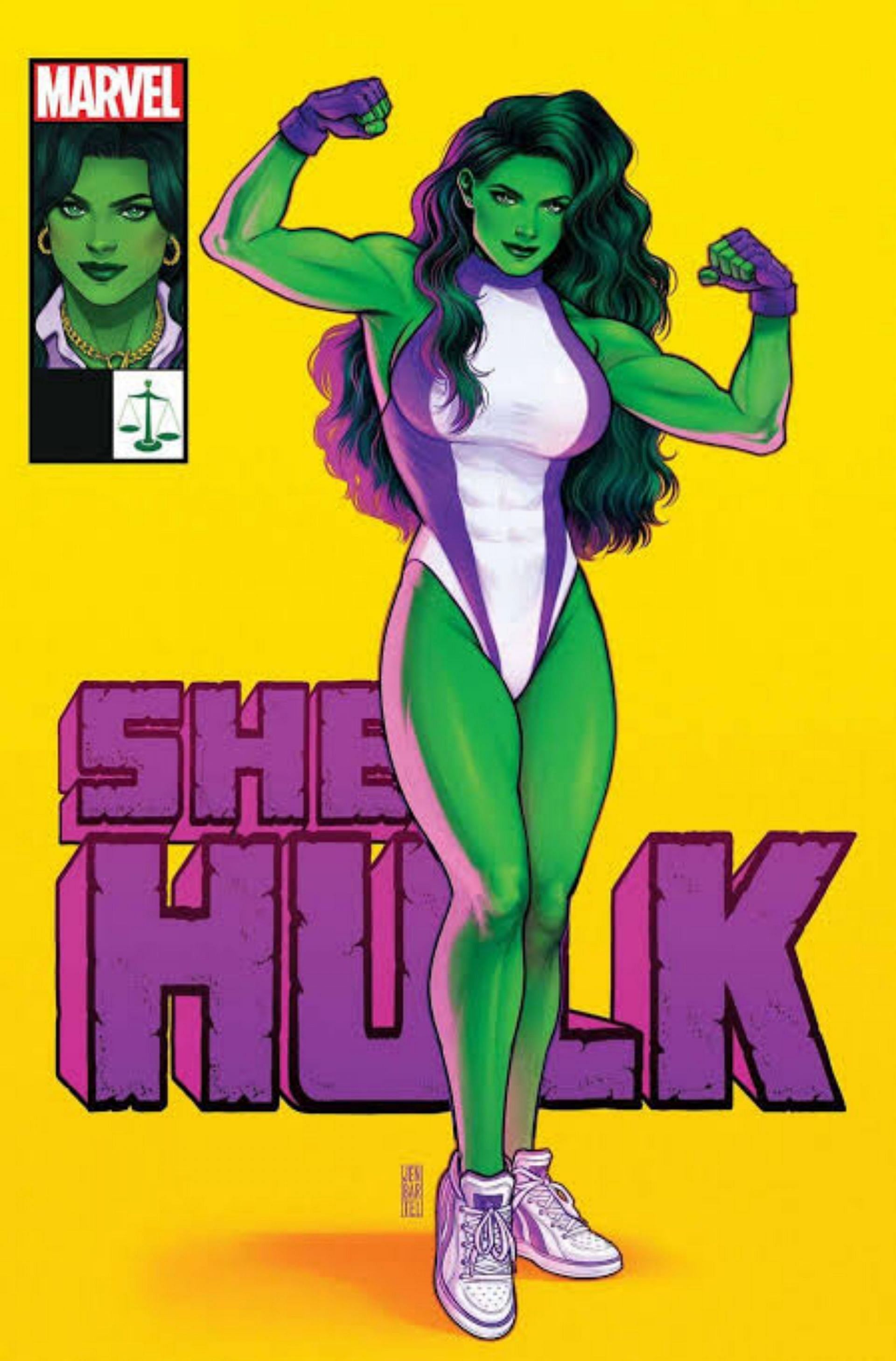 Jennifer Walters as She-Hulk in the comics (Image via Marvel Comics)