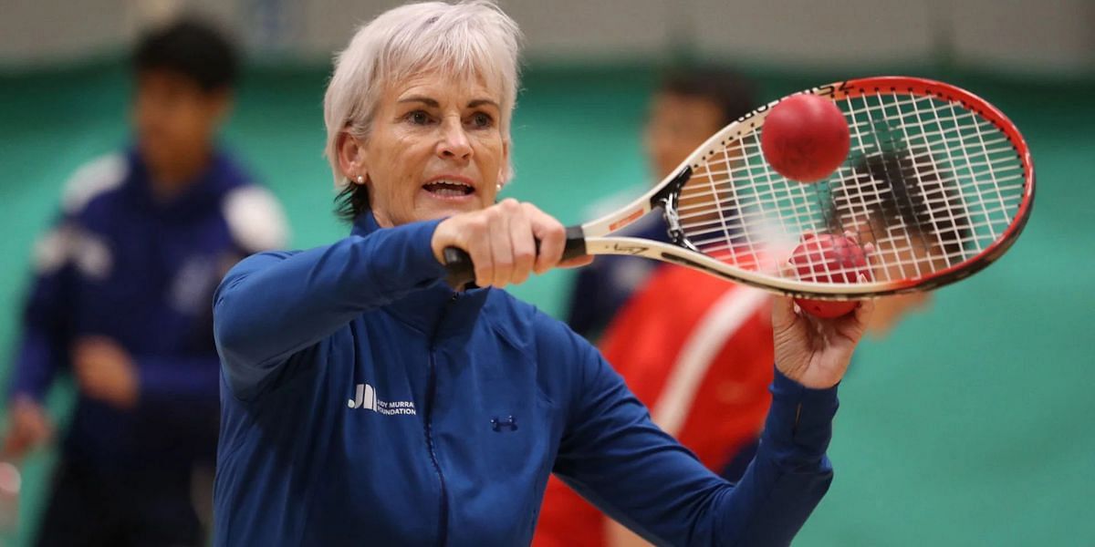 Judy Murray at the Murray Trophy - Glasgow: Day 4