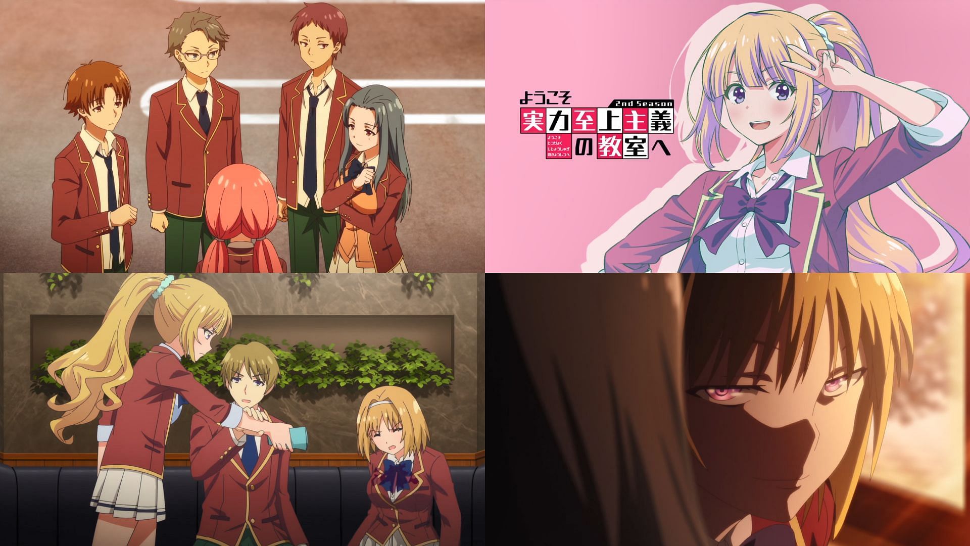 Classroom of the Elite Season 2 (Anime vs Light Novel)