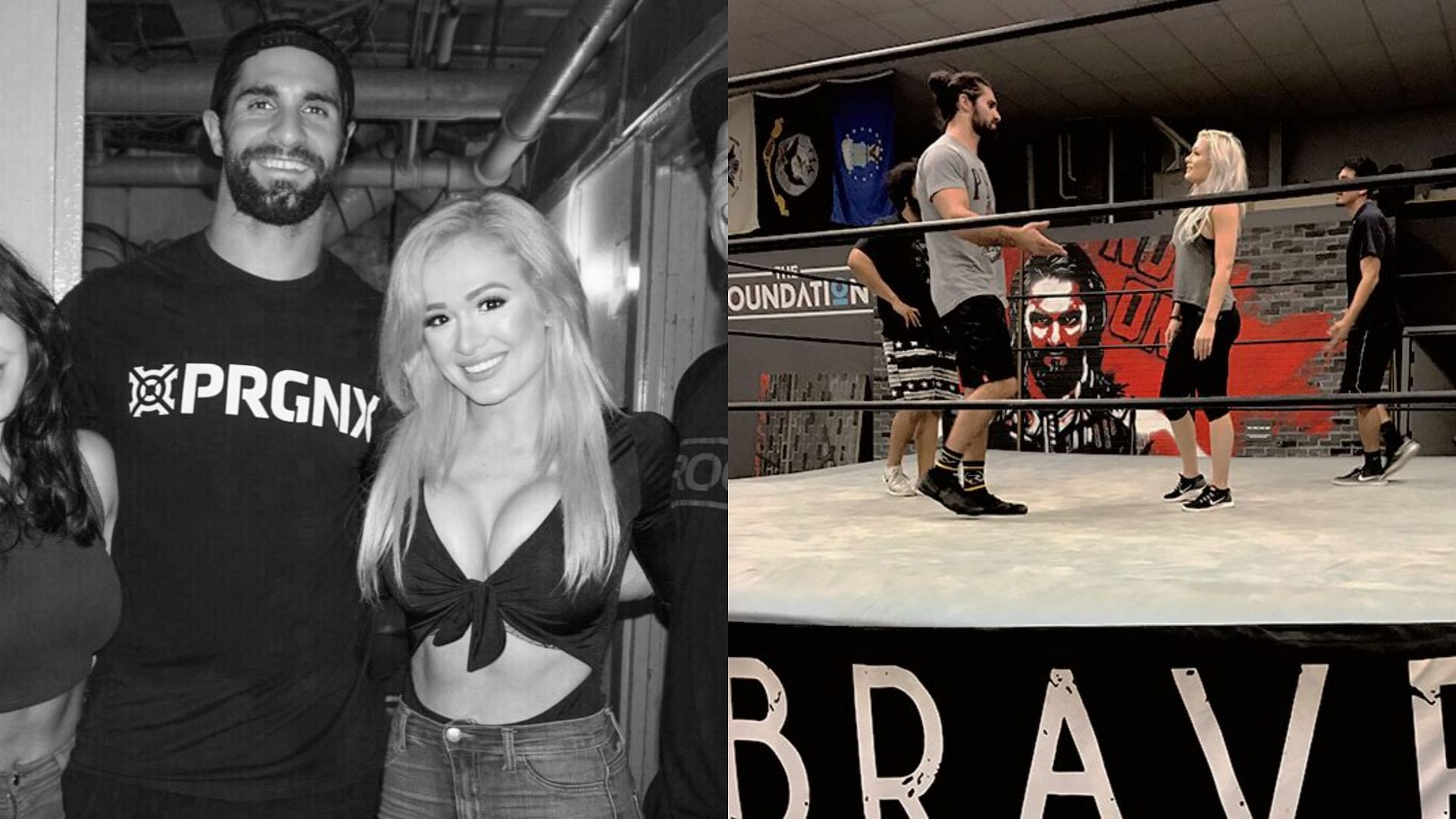 WWE Superstar Seth Rollins trained Scarlett Bordeaux
