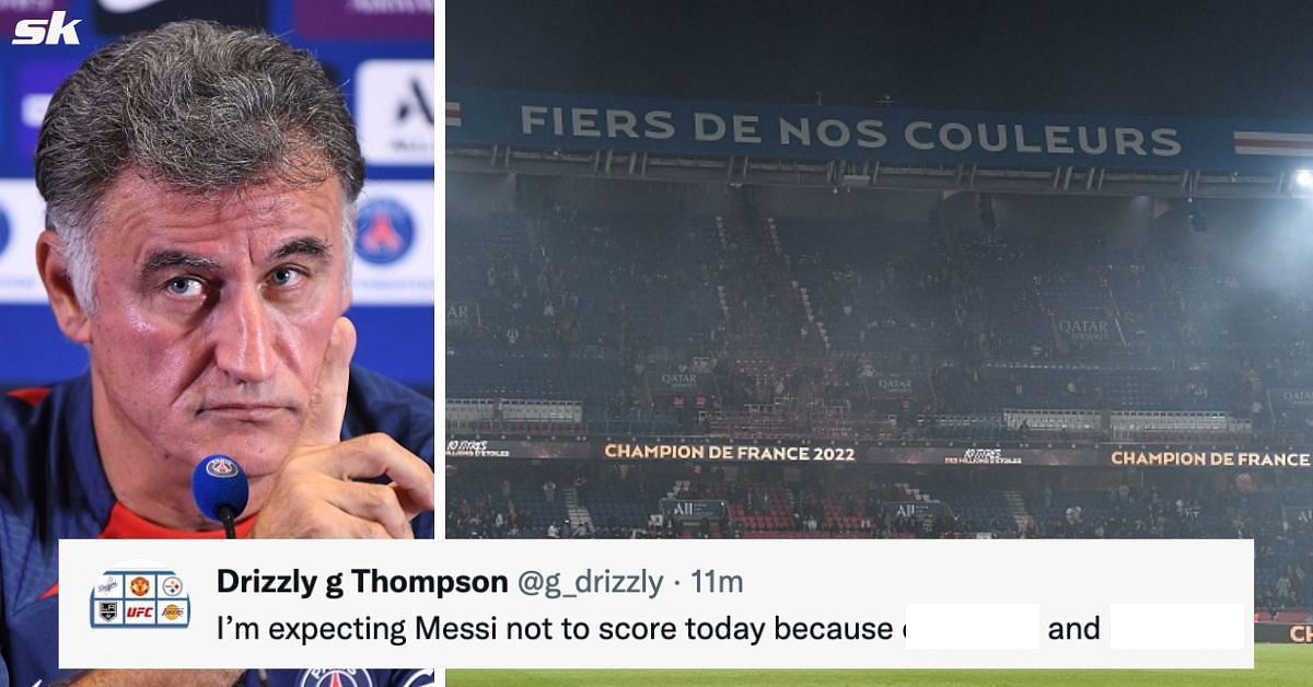 "Galtier doesn't have balls" "No one's watching" - PSG fans react