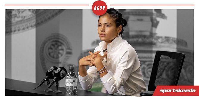 "I'm 100% okay for starting over, to be honest; if my ranking plummets to like 1000 or whatever, then I don't care" - Emma Raducanu on how she is dealing with pressure ahead of her US Open title defense