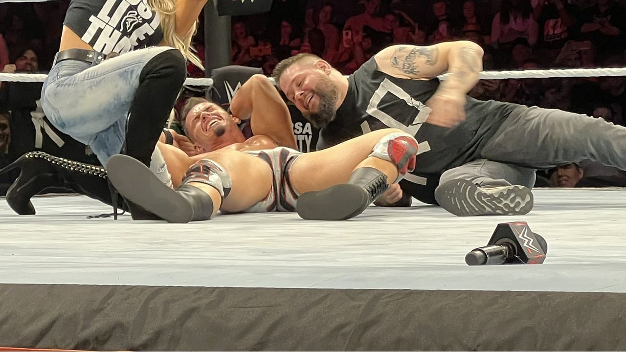 The former US Champion wasn&#039;t expecting this to happen.