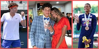 “I’m not even the best athlete in my relationship” - Ben Shelton on girlfriend Anna Hall, the World Athletics Championships and NCAA track and field medallist