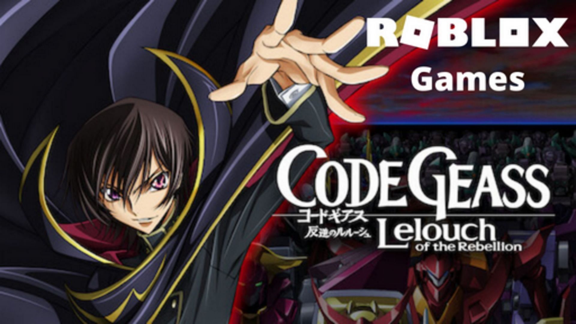 Roblox experiences for Code Geass fans (Image via Roblox)