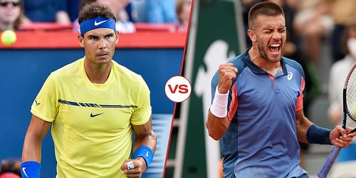 Rafael Nadal will lock horns with Borna Coric in the second round of the Cincinnati Open