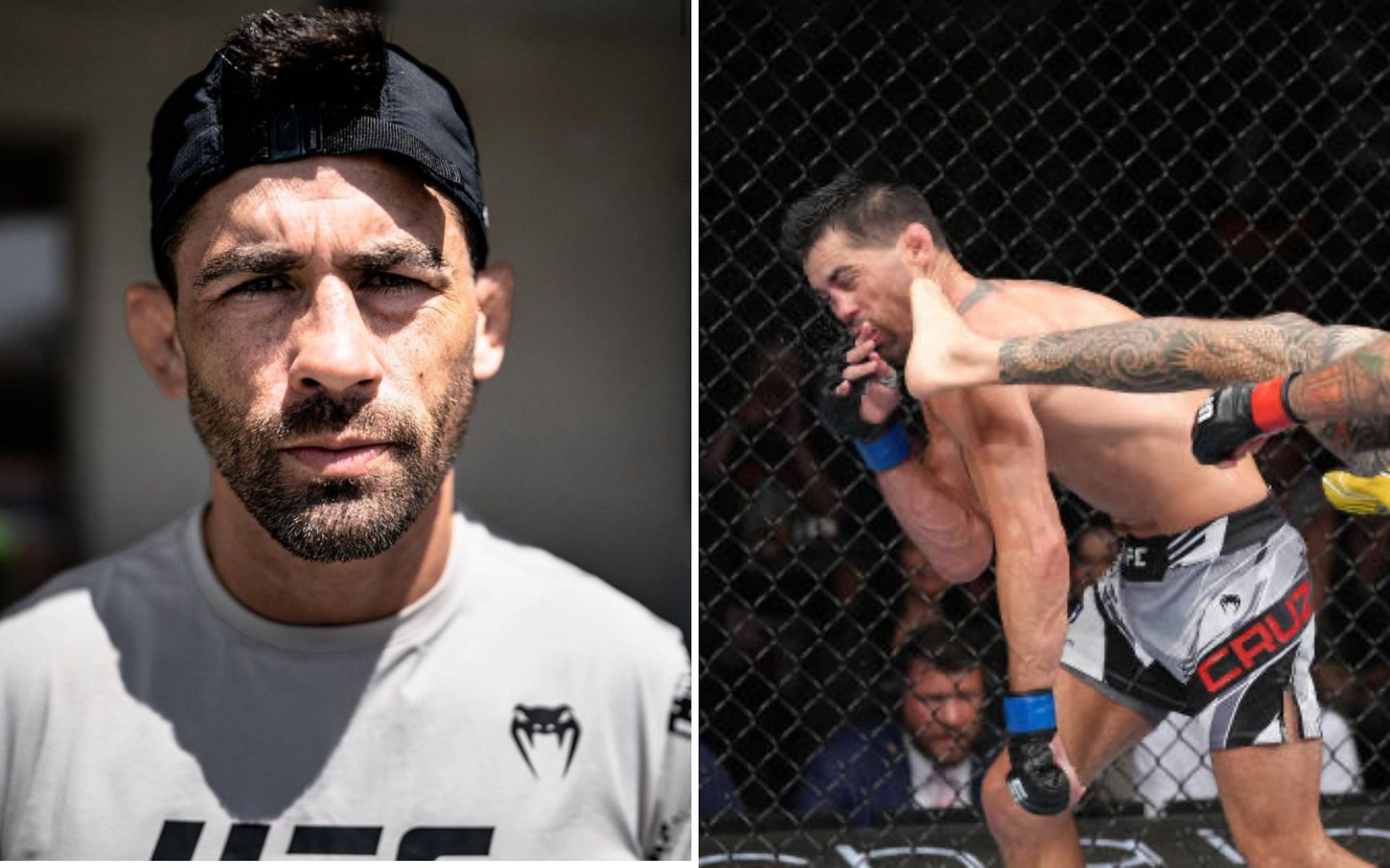 Dominick Cruz seems to have recovered from his loss on Saturday night [Images Courtesy: Getty and @dominickcruz /Instagram]