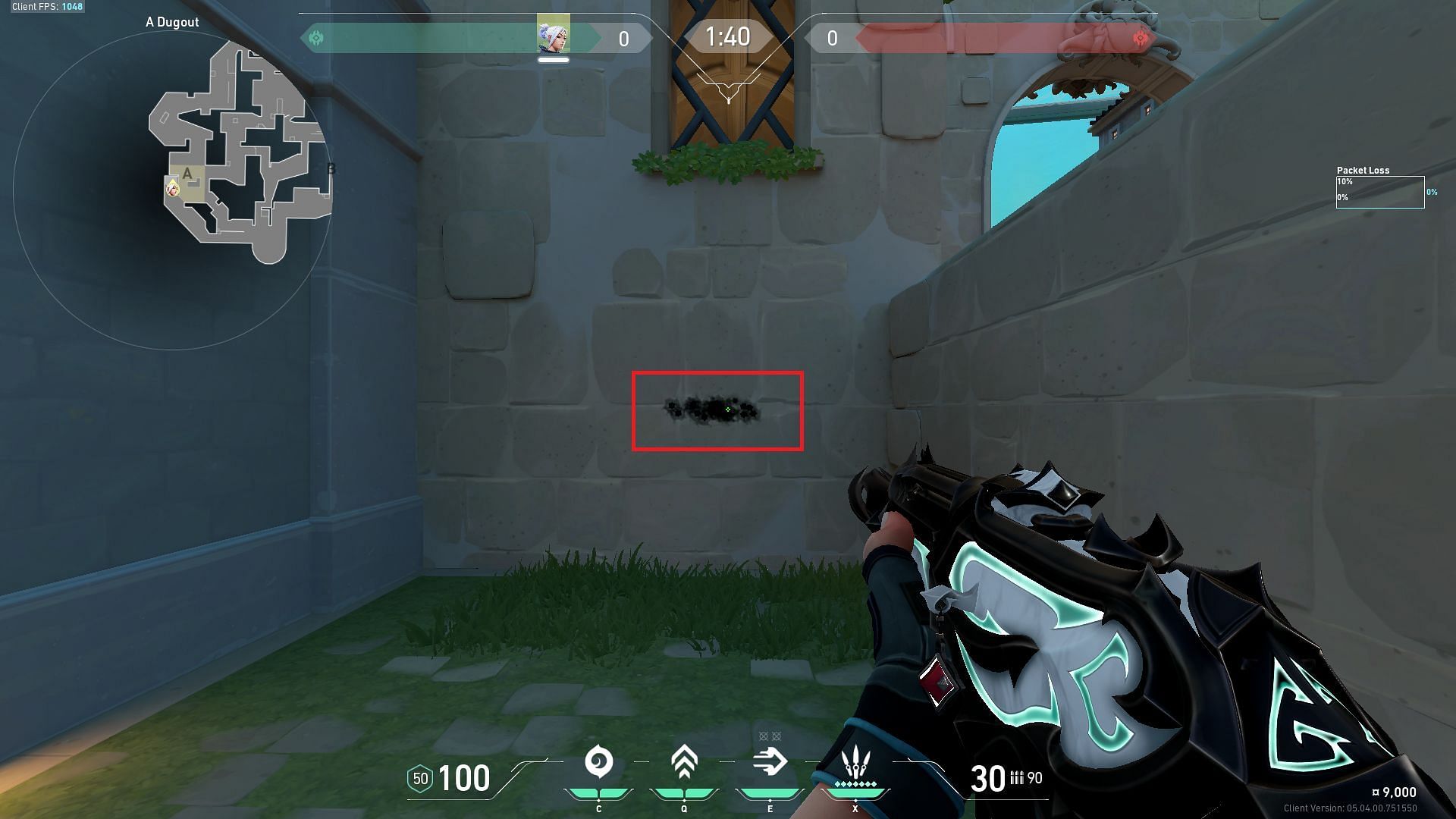 A Dugout to A safe corner plant wallbang (Image via Sportskeeda)