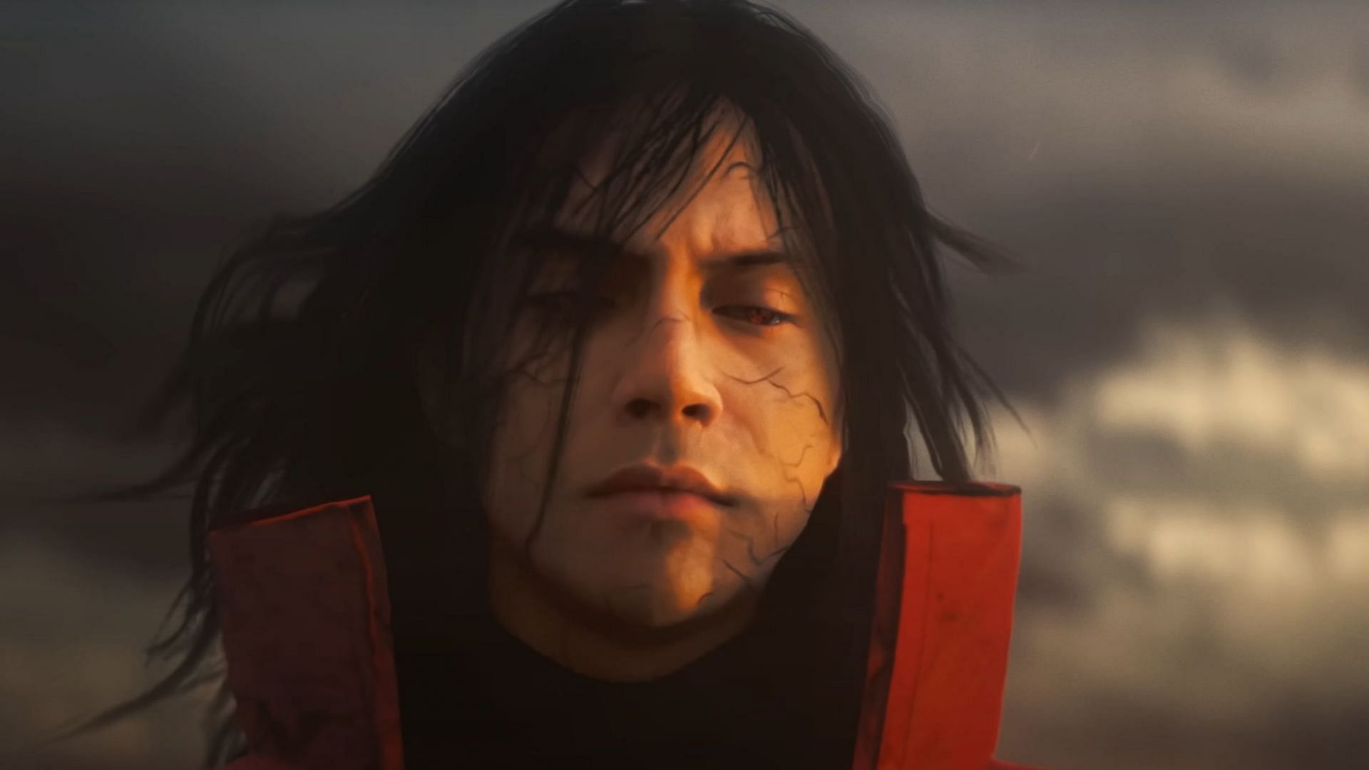 Jalex as Madara in his fanmade Naruto trailer. (Image via youtube.com/c/JalexRosa)