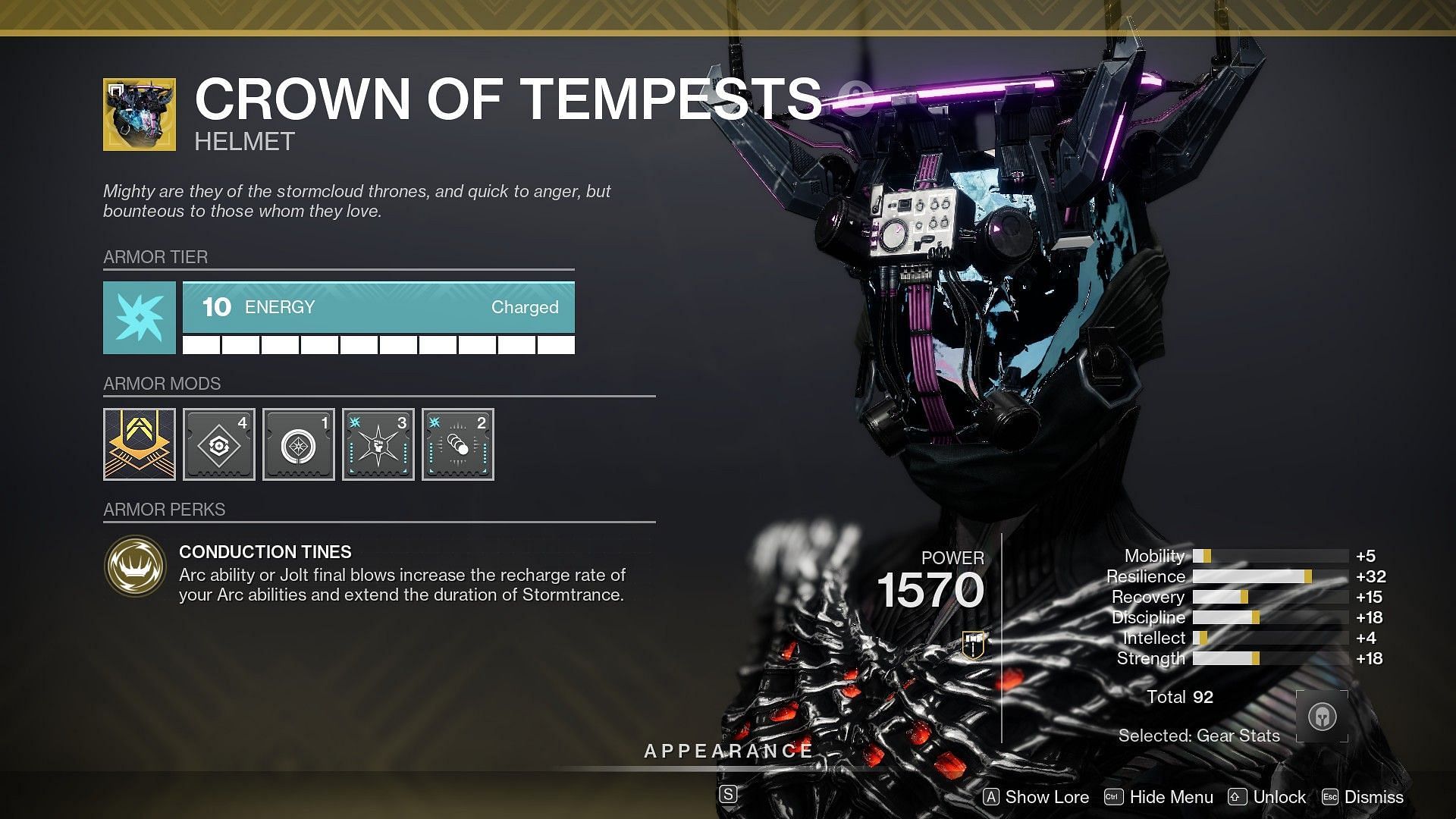 Crown of Tempests (Image via Destiny 2)