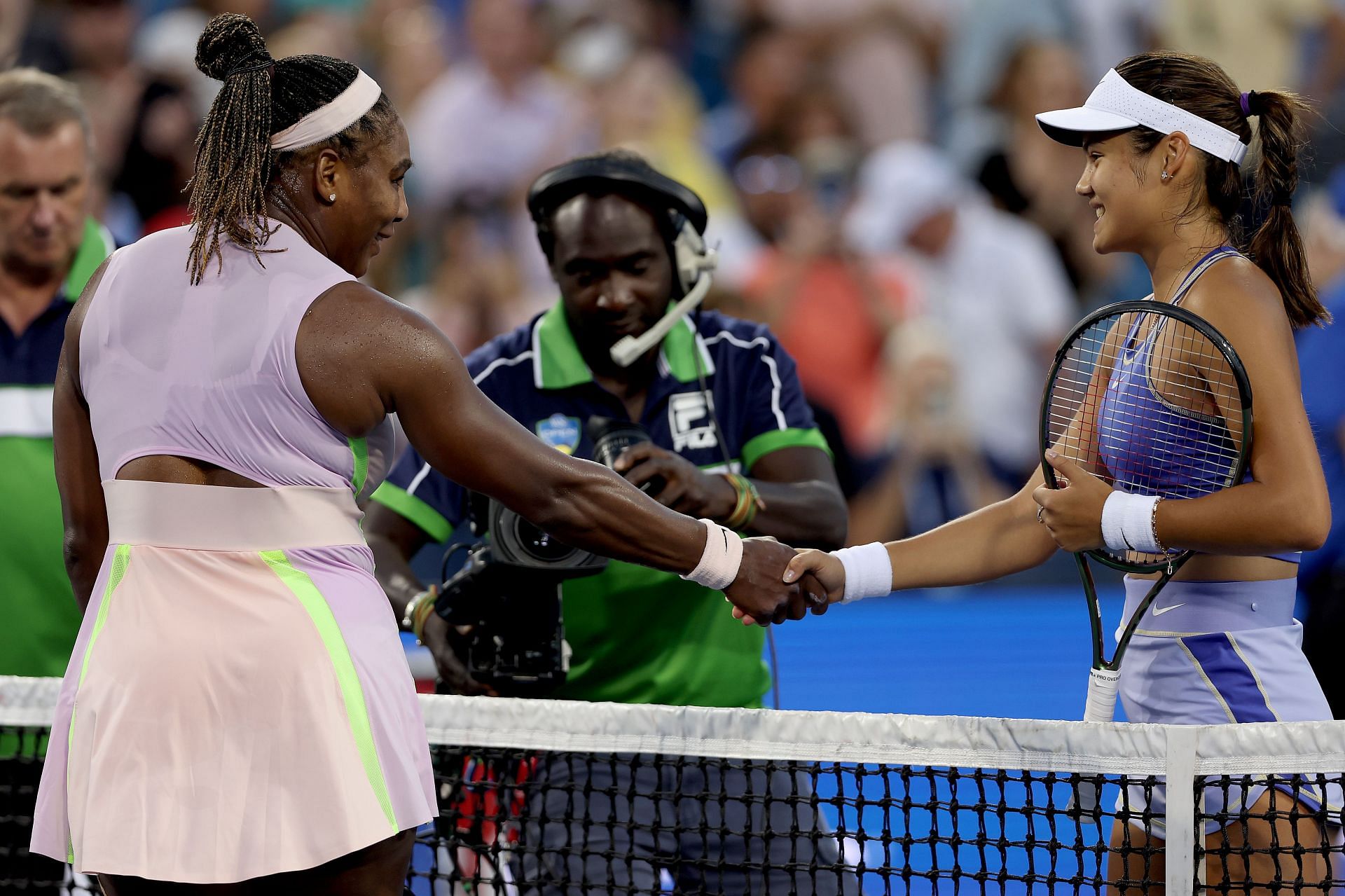 Serena Williams and Emma Raducanu