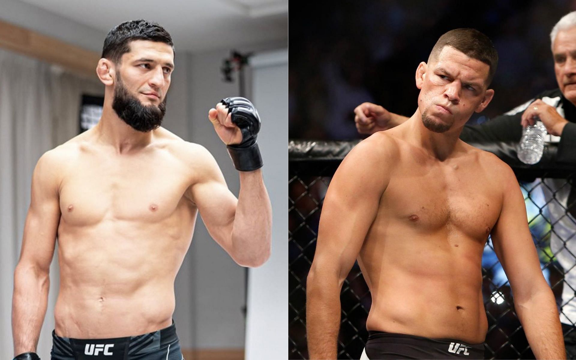 The UFC appears to be hoping to sacrifice Nate Diaz in order to build up Khamzat Chimaev as a star